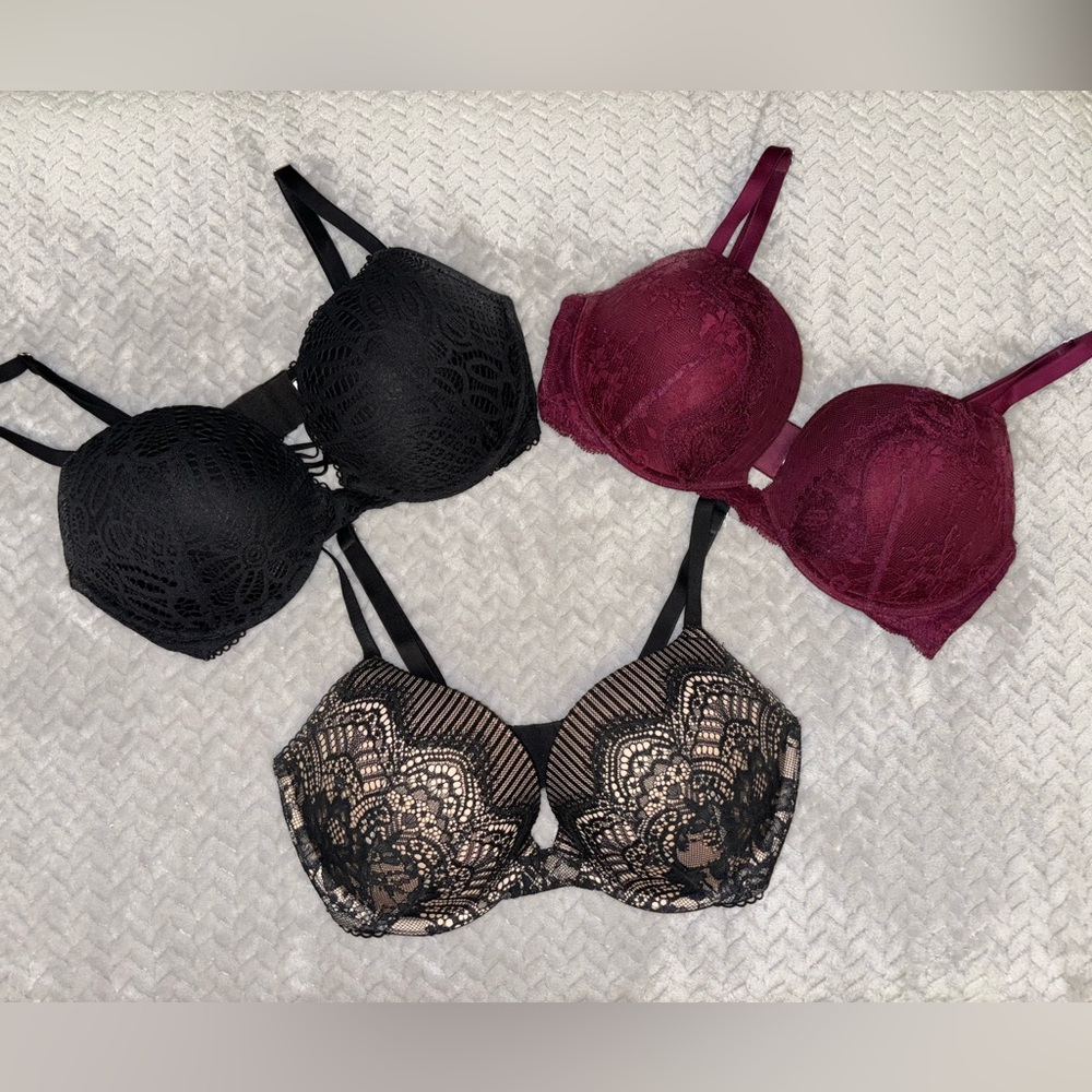 Victoria’s Secret Dream Angels Lace Push Up Bundle! 💓🪽